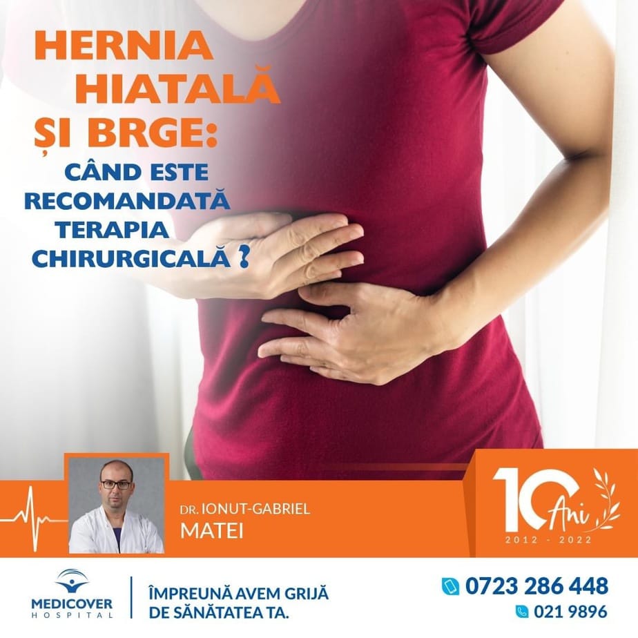 Hernie hiatala si BRGE